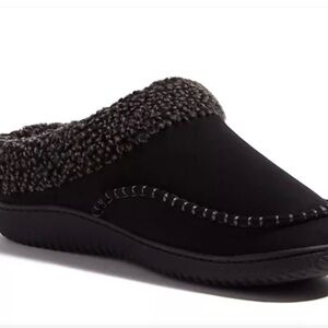 Dearfoams “Total Comfort” Men’s Berber Cuff Memory Foam In Coffee , Size9-10,New